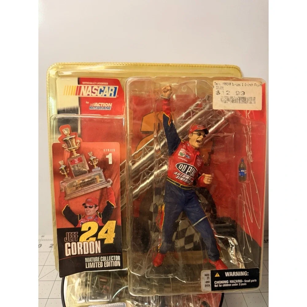 Vintage 2003 Action McFarlane NASCAR Series 1 Jeff Gordon #24 Action Figure